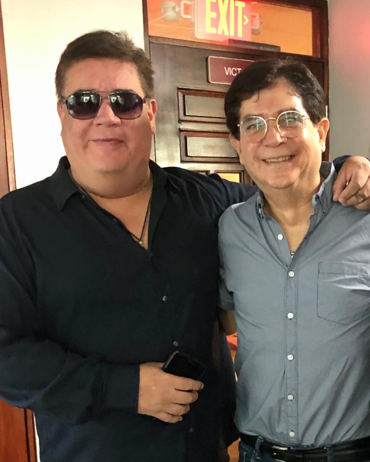 Ray Reyes y Edgardo Diaz
